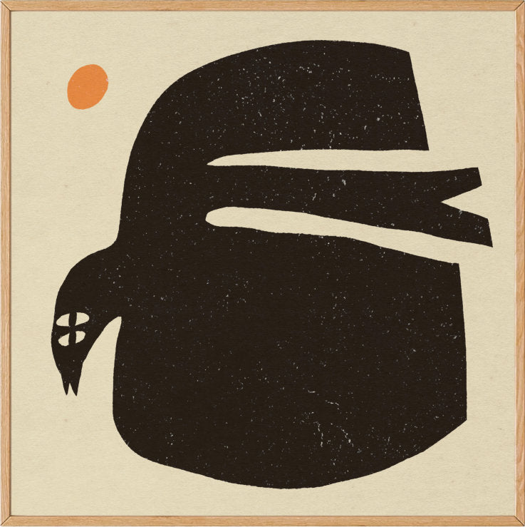 Sort Fugl Den sorte fugl plakat– Plakatcph.com