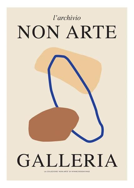 Non Arte Poster "Galleria" Plakat af Nynne Rosenvinge - Plakatcph.com - plakater, posters og boligdesign