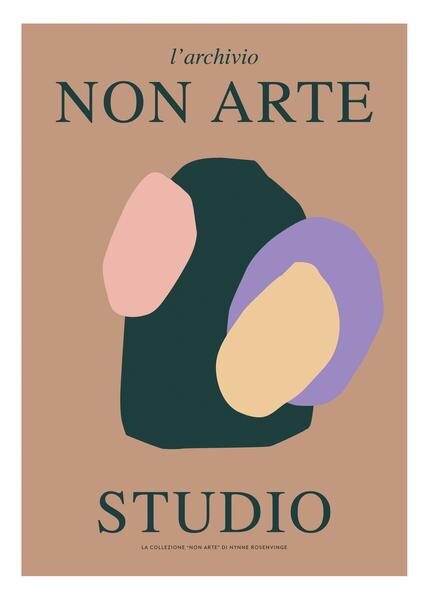 Non Arte Poster "Studio" Plakat af Nynne Rosenvinge - Plakatcph.com - plakater, posters og boligdesign