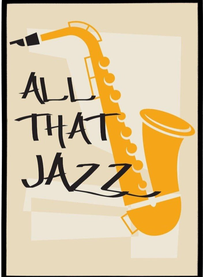 Al den Jazz plakat - musik plakat - Plakatcph.com - plakater, posters og boligdesign