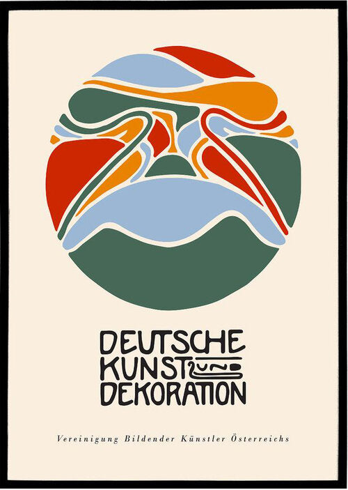 Tysk kunst plakat - Plakatcph.com - plakater, posters og boligdesign