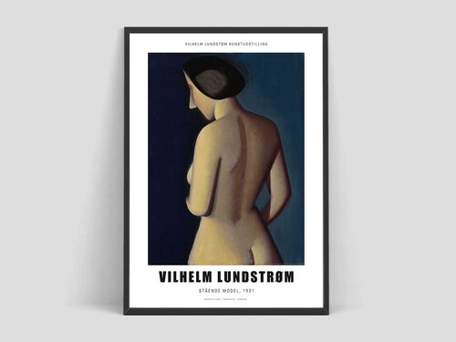 Vilhelm Lundstrøm plakat no3 - Plakatcph.com - plakater, posters og boligdesign