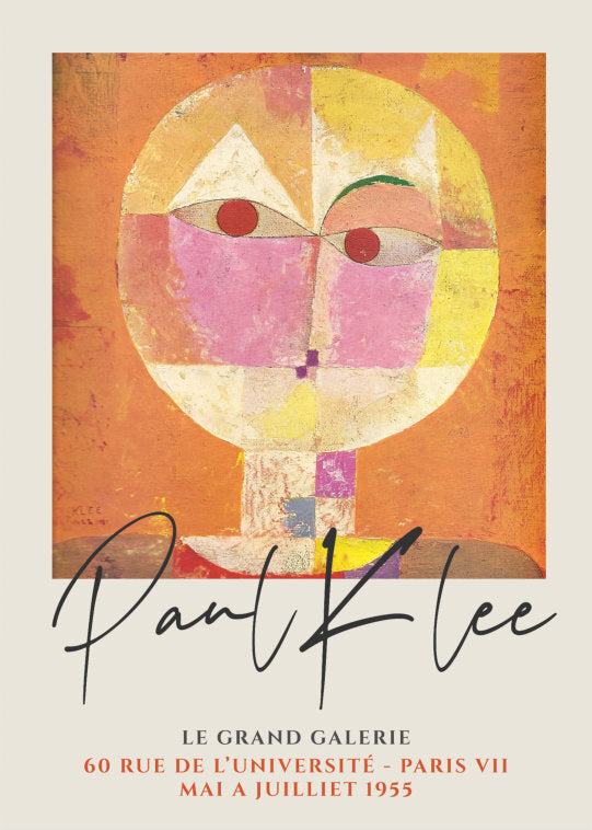 Poul Klee udstillings plakat - Plakatcph.com - plakater, posters og boligdesign