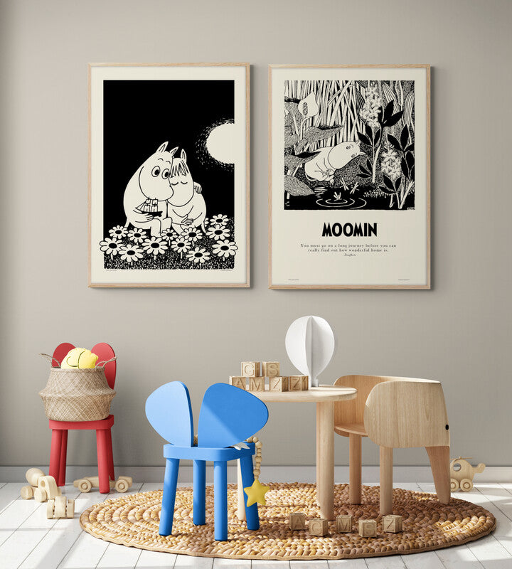 Moomin - Love story plakat - Plakatcph.com