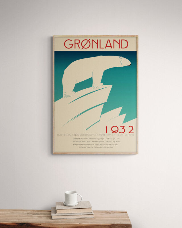 Grønland plakat poster - Plakatcph.com - plakater, posters og boligdesign