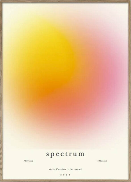 Spectrum Plakat (50 x 70 cm) poster–