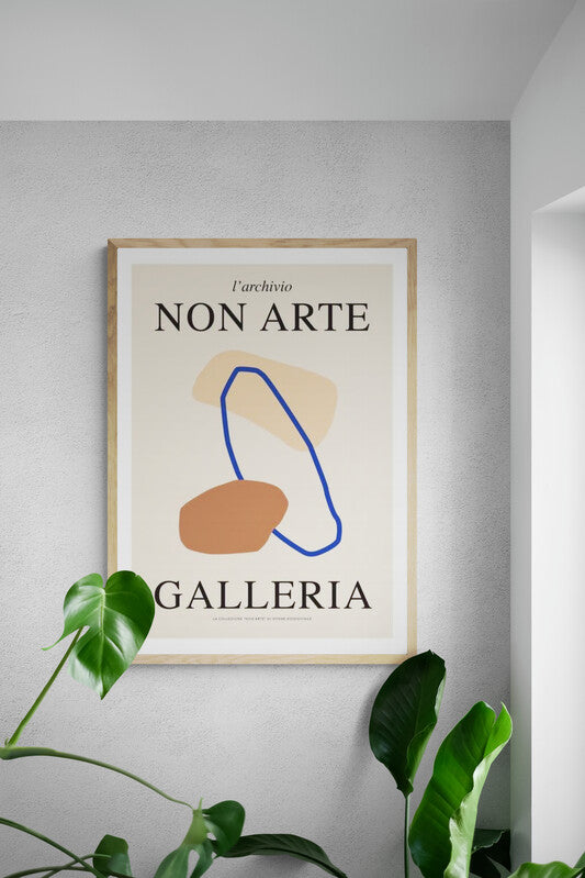 Non Arte Poster "Galleria" Plakat af Nynne Rosenvinge - Plakatcph.com