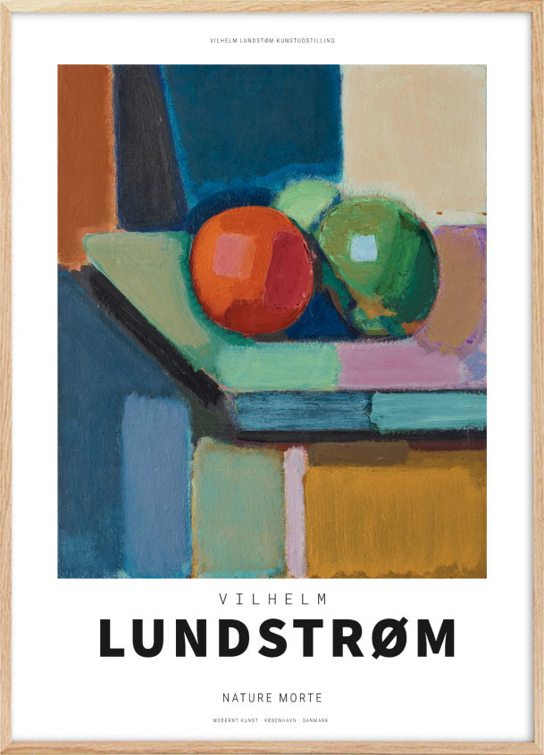 Vilhelm Lundstrøm stilleben plakat–