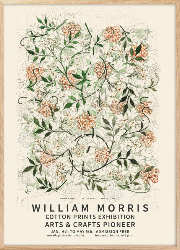 William Morris flowers plakat / poster - Plakatcph.com - plakater, posters og boligdesign