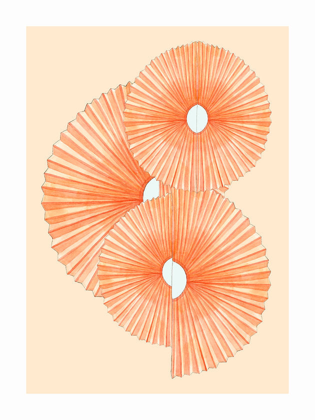 Tangerines poster by Andrea Krull - Plakatcph.com - posters, posters and home designs