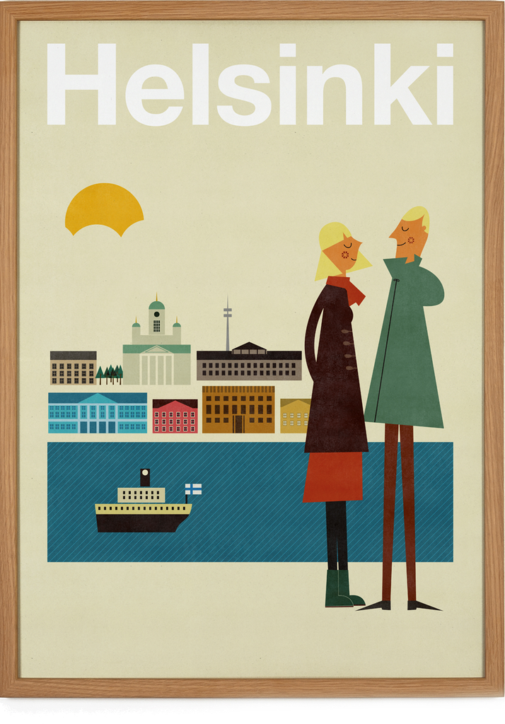 Helsinki plakat - Plakatcph.com - plakater, posters og boligdesign