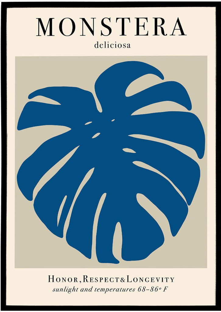 Monstera plakat - Plakatcph.com - plakater, posters og boligdesign