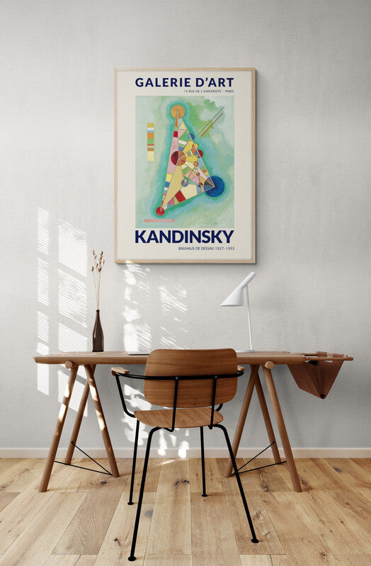 Kandinsky "trekanten" plakat og poster - Plakatcph.com - plakater, posters og boligdesign