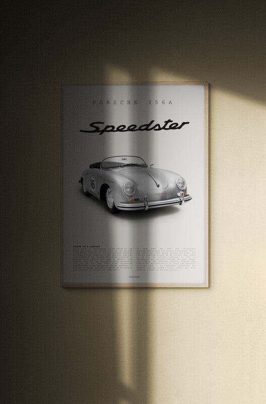 Porsche Speedster plakat / poster - Plakatcph.com - plakater, posters og boligdesign